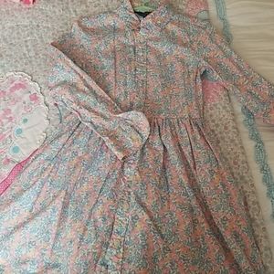 Girls Ralph Lauren floral collared button up dress